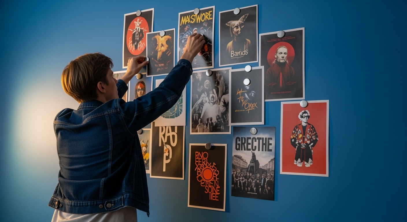 Skapa en personlig poster som speglar din egen stil